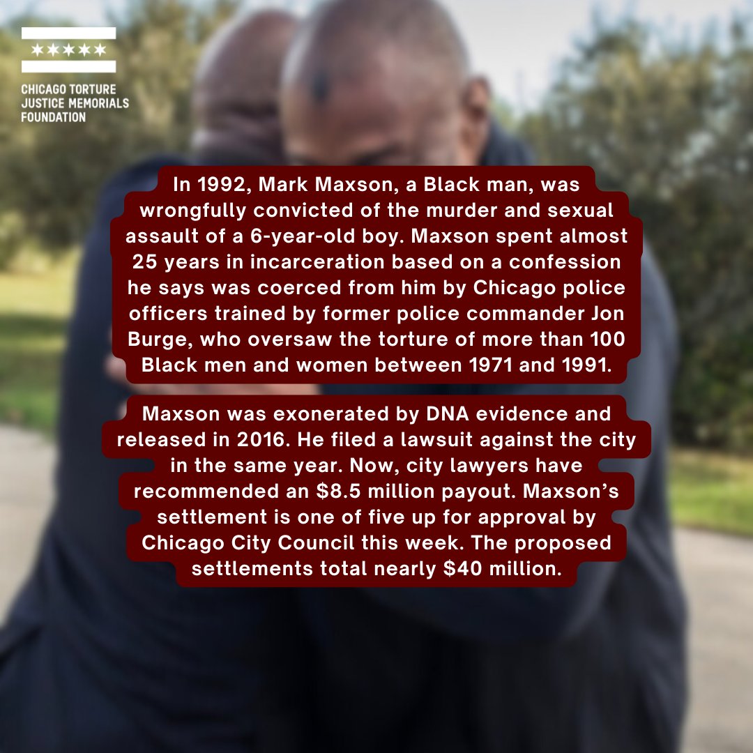 Chicago Torture Justice Memorials Foundation tweet media