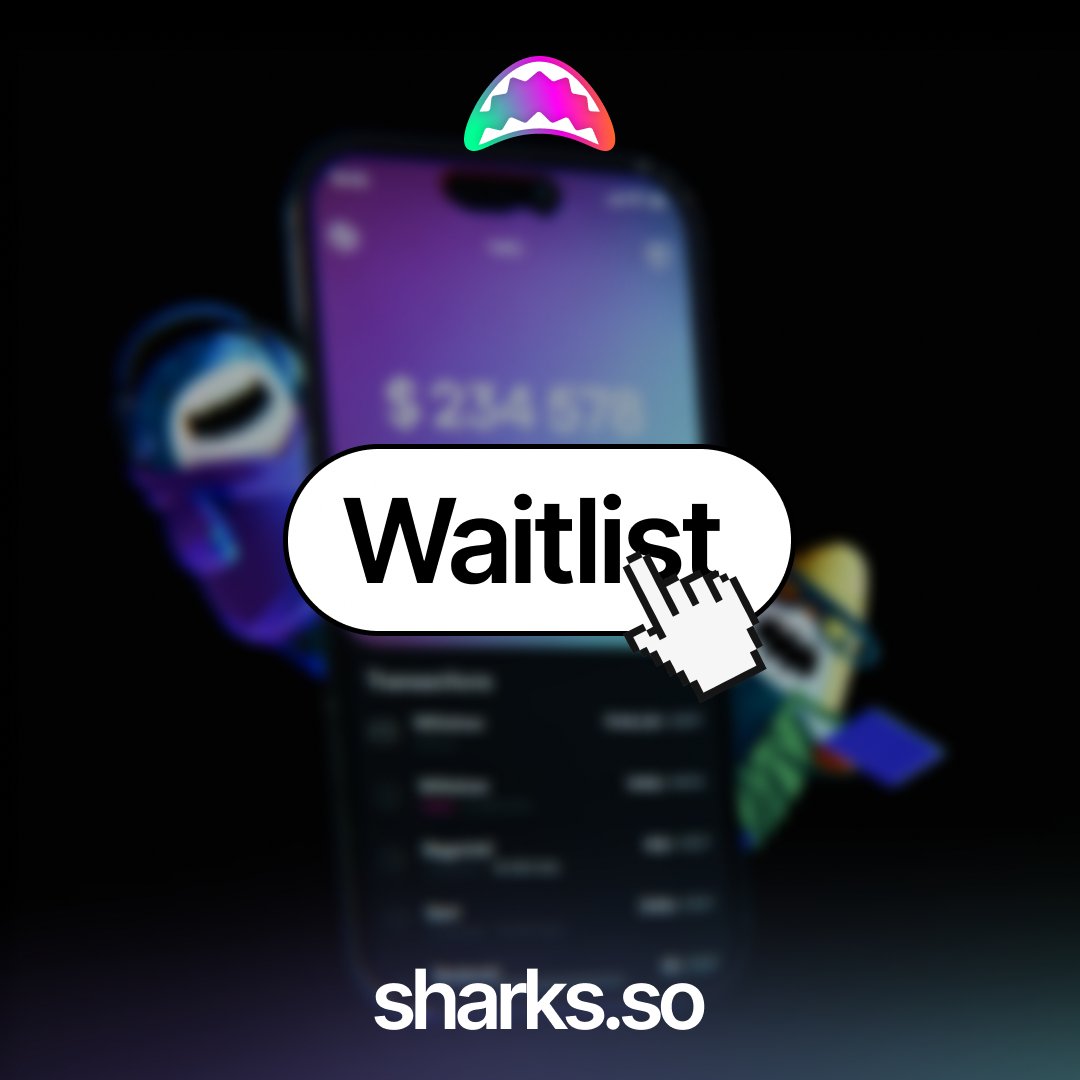 sharks_finance's tweet photo. JOIN THE WAITLIST AND GET THE BENEFITS!
We are excited to welcome you on our thrilling journey to create #SharksWallet — a wallet that will change the game in exchanging fiat money and cryptocurrency. We understand that many of you want to simplify this process, which is why we have created a solution that is suitable for everyone, even those who are not familiar with the world of cryptocurrencies.
You might be wondering, “What benefits will I get by joining the #SharksWallet Waitlist?” Let us tell you about it!
🔹 Early access to beta testing: By becoming part of our Waitlist, you will have the unique opportunity to be among the first to test #SharksWallet. This is not just a chance to try a new product — it's an opportunity to influence its development!
🔹 Exclusive updates and news: We will keep you informed about all the happenings. You will be the first to learn about new features, updates, and important announcements. No boring news — just the most interesting and relevant information!
🔹 Special offers: As a Waitlist participant, you will gain access to exclusive offers and promotions that we have prepared for the launch of #SharksWallet. This is your chance to take advantage of unique bonuses and benefits.
Joining the Waitlist is very simple! Just visit our website and provide your email address. It will take only a few seconds, and you will be one step closer to a convenient and easy exchange between fiat and cryptocurrency.
Don’t miss the opportunity to be part of our project. Join the #SharksWallet Waitlist and stay updated on all the news! We can't wait to share with you what we have prepared!