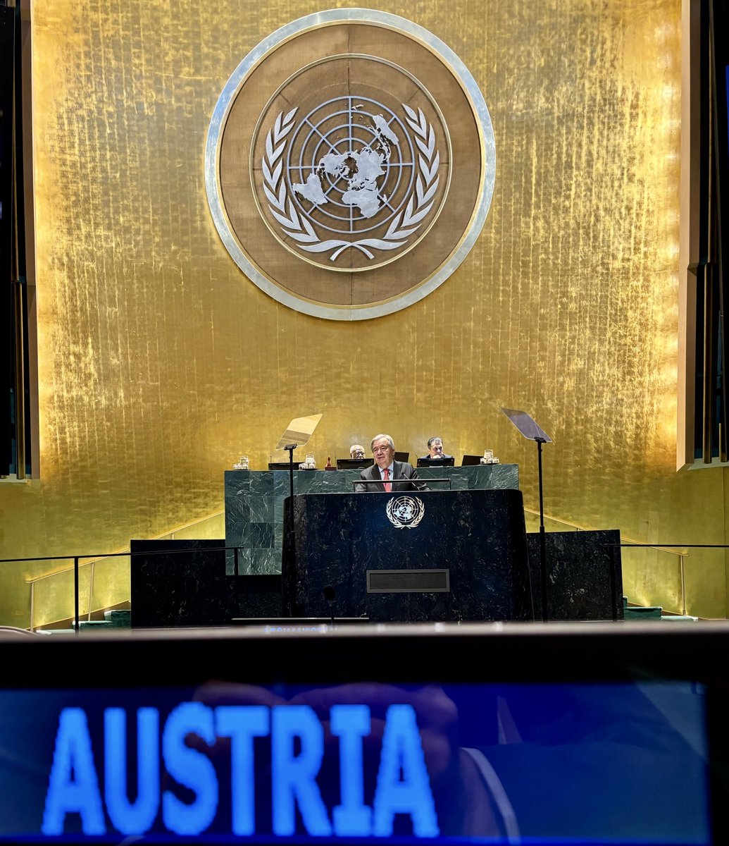 Happening now: UN SG <a href="/antonioguterres/">António Guterres</a> presents priorities for 2025.
Expect a mix of concern and hope: While challenges have grown, the UN remains the only effective global actor to implement solutions. Growing isolationism &amp; unilateralism can’t replace UN expertise &amp; capabilities