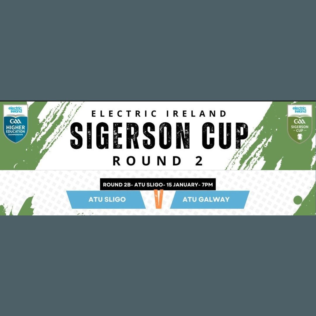 Tubbercurry_GAA's tweet photo. Best of luck to Rhys Henry and the @ATU_SligoGAA who take on ATU Galway in Round 2 of the Sigerson Cup this evening.  Throw in at 7pm in ATU Sligo https://t.co/LSQLkjvtMI