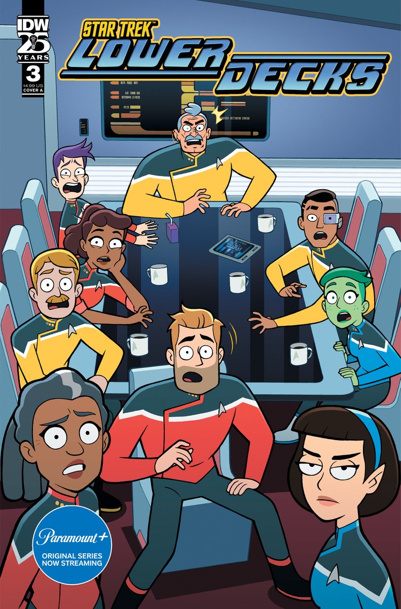 It's new comic day! Pick up issue 3 of the ongoing #StarTrekLowerDecks series from <a href="/IDWPublishing/">IDW Publishing</a>  today! #StarTrek #TrekComics
treklit.com/2025/01/star-t…