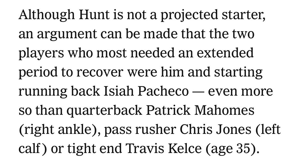 Travis' age being listed as an injury they did him so dirty 😭💀