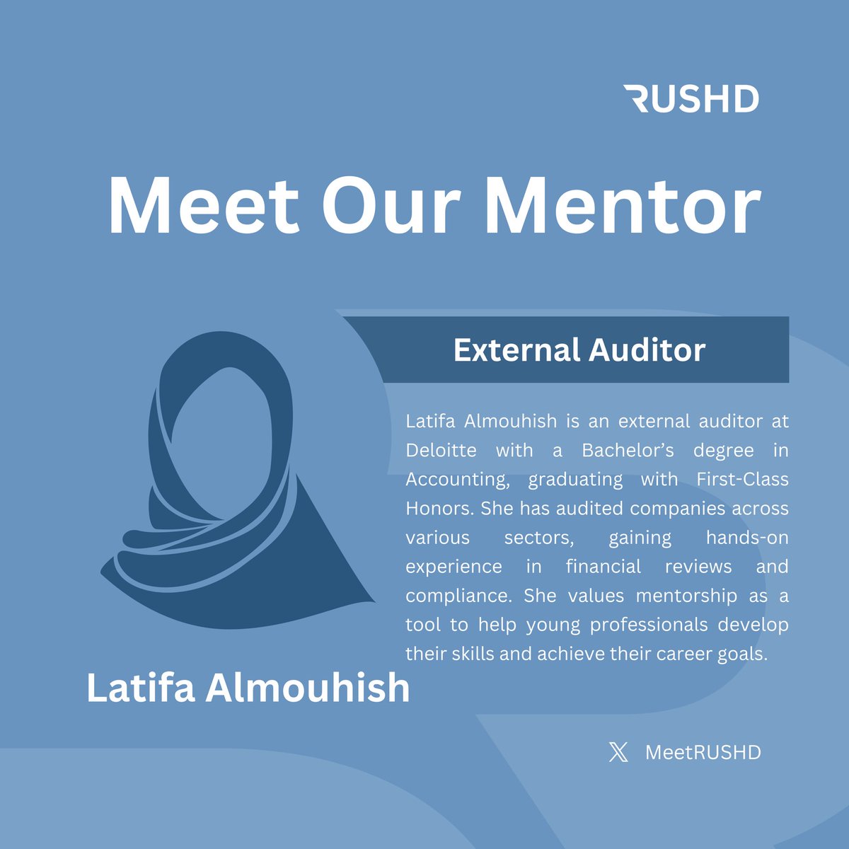MeetRushd's tweet photo. Rushd’s first edition mentors ✨

#MeetRushd
#رشد_يرشدك https://t.co/rrJszE4QGf