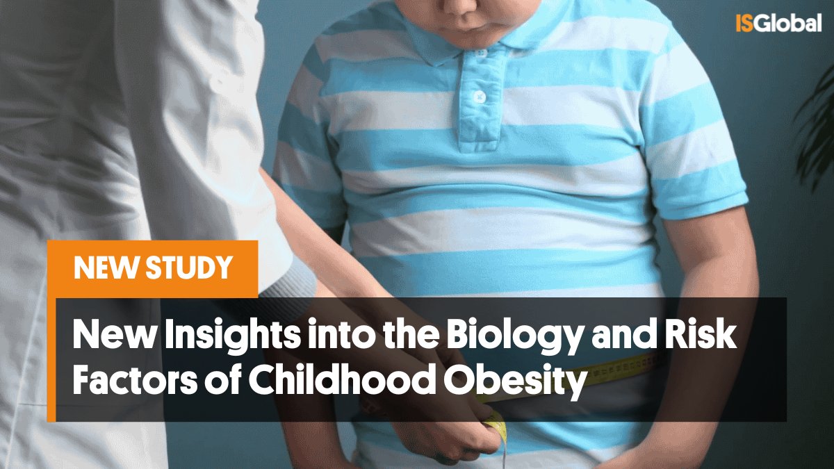 Childhood #obesity is a major public health concern: 1 in 10 children in Europe are affected.

👉An #ISGlobal-led study provides detailed insight into the biological pathways associated with metabolic dysfunction by analysing gene expression, proteins and metabolites in children.