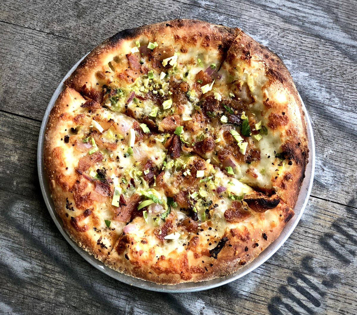 The January Special - The Brussels Sprouts and Bacon Pizza is a recent addition to the monthly special lineup and a true guest favorite. Give it a try the next time you order. 
.
#eatlocal #pizza #eatlocalstl #brusselssprouts #keepcottlevillecool