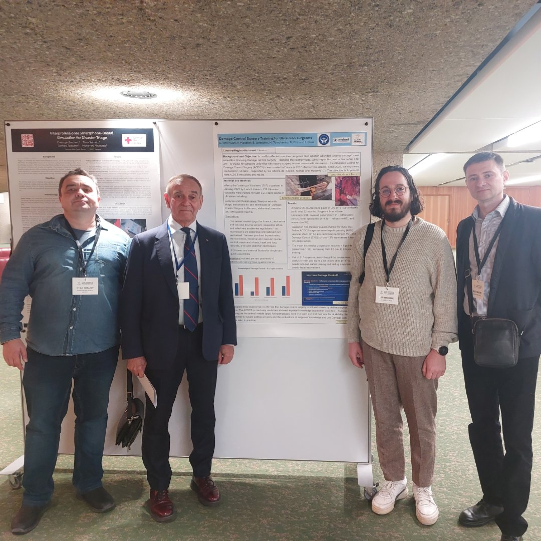 chainedelespoir's tweet image. 📅 Les 17 et 18 décembre, a eu lieu à Genève la 1re Conférence sur les #soins aux #blessés par arme (« Conference on Weapon-Wounded Care ») organisée par le Comité international de la Croix-Rouge (CICR).

🤝 La Chaîne de l'Espoir y participait, représentée par...
(🧵1/4)