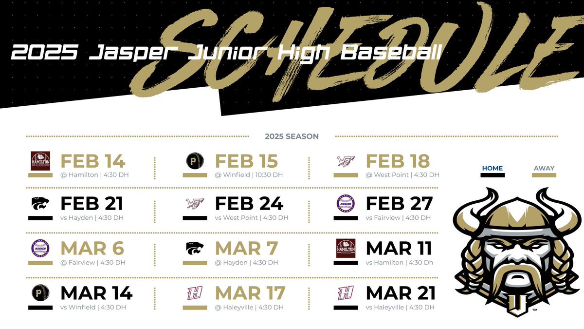 Jasper Baseball tweet media