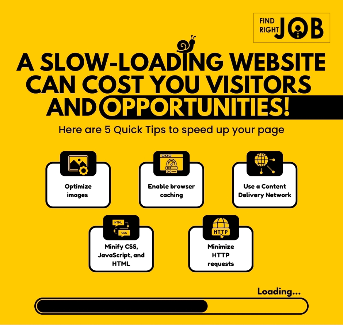 Findrightjob3's tweet image. Struggling with a slow website? Learn how to speed it up with our expert-led course!

Contact us at +91-9773996780 or visit
findrightjob.com to enroll now!
#websiteoptimization #learnwithus #fastwebpages #digitalskills #findrightjob