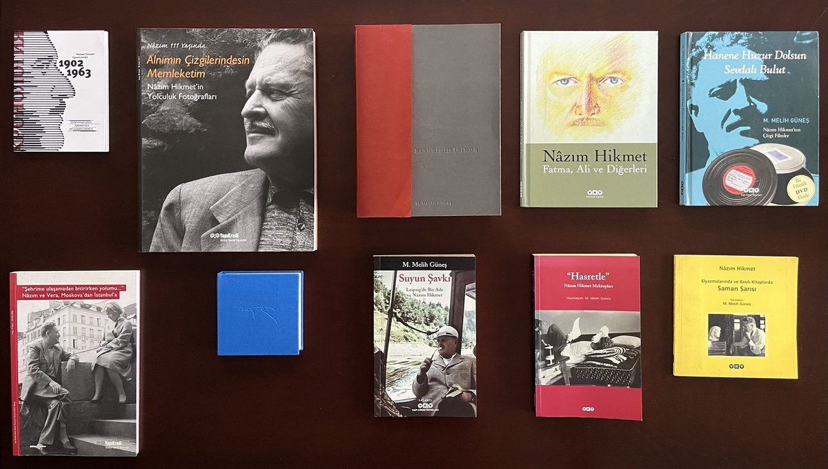 İyi ki doğdun Nâzım Hikmet !

Melih Güneş tarafından yayımlanmış, Nâzım Hikmet kitapları <a href="/melihgunes/">M. Melih Güneş</a>