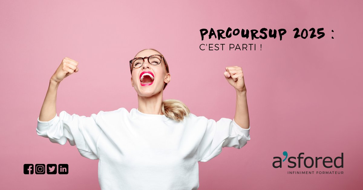 La route vers votre avenir commence ici ! 
Vous cherchez un cursus qui allie passion et avenir professionnel ? Bonne nouvelle : les inscriptions sur Parcoursup ouvrent aujourd’hui, et nous avons les formations parfaites pour vous !  bit.ly/3WnbnoS