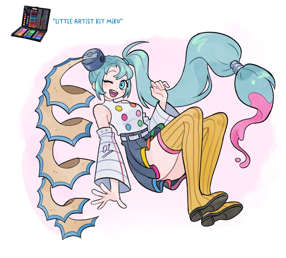 Doodlelot's tweet image. 🎨Miku