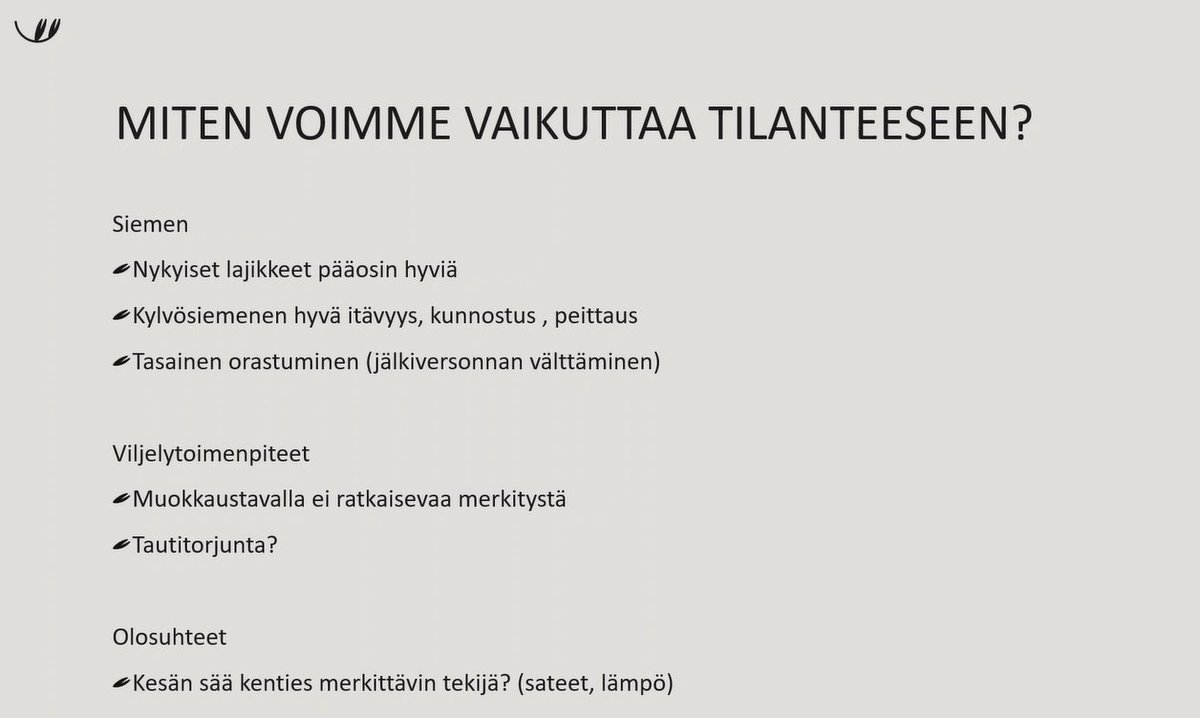 Pekka Kultti <a href="/HelsinginMylly/">Helsingin Mylly</a> kertoo DON-tilanteesta ja mitä viljelijä voi sille tehdä