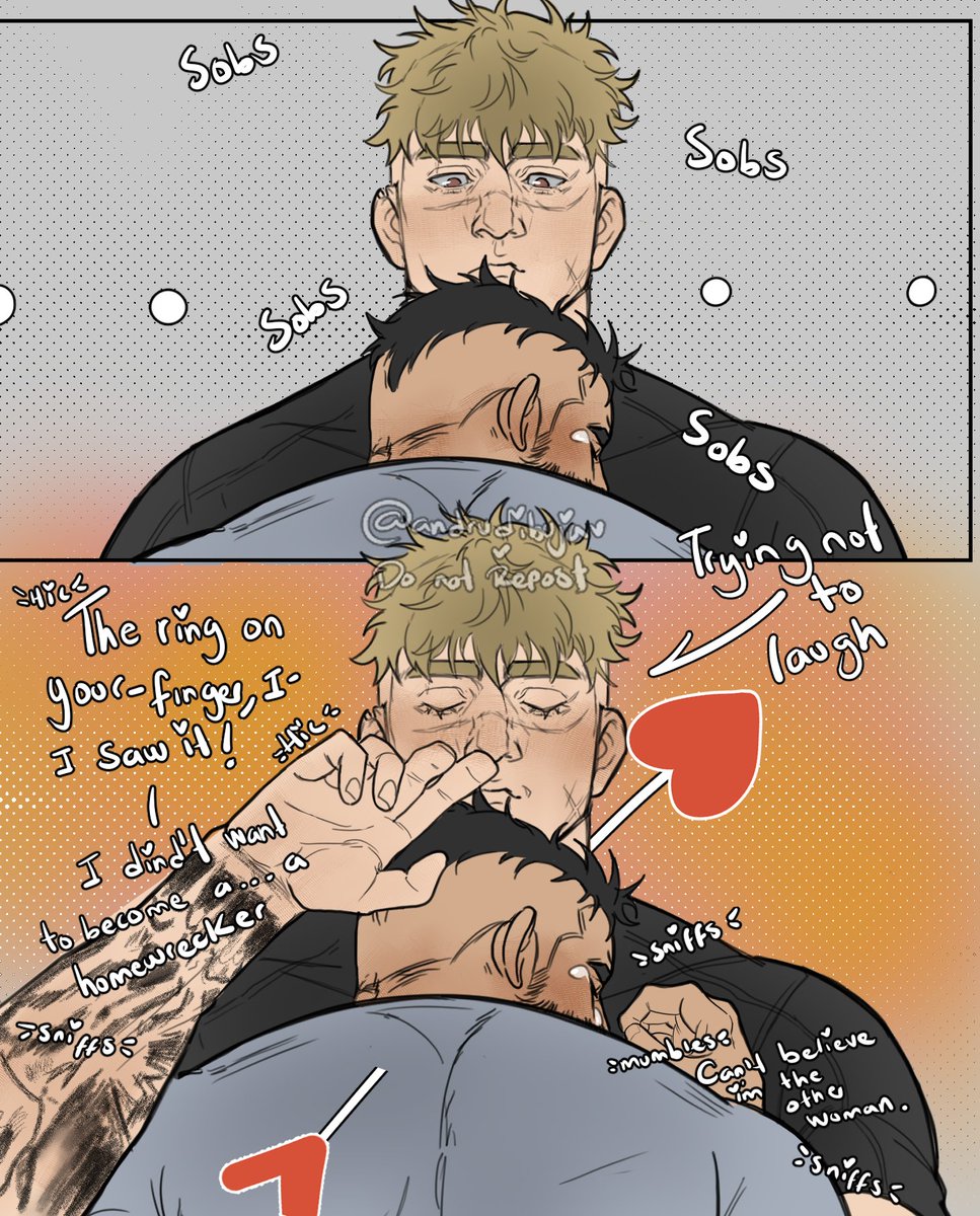Husband forgot he married me - Drunk Soap.
.
I didn't render the whole thing for reasons™ but i hope you enjoy this all the same.
.
I'm still learning to draw comics, please be kind ;; <3
.
#JohnSoapMactavish #SimonGhostRiley #Ghostsoap #Ghoap