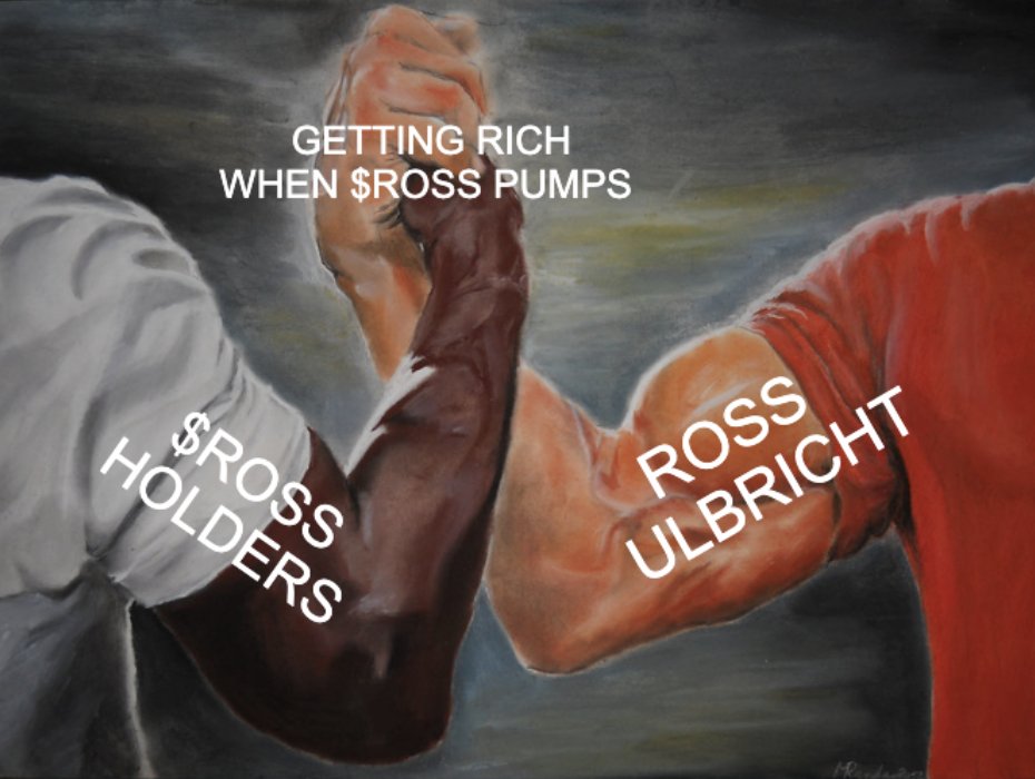 rossonsol's tweet photo. Our donation to Ross Ulbricht's wallet is currently worth over $300,000. When $ROSS wins, everyone wins 📈 https://t.co/EluUYhvbdL