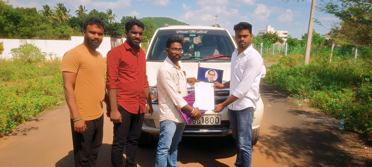 nithyan008's tweet photo. கூடுவாஞ்சேரி அடுத்த ஆதனூர் பகுதியை சேர்ந்த ஐயப்பன் அவர்களுக்கு தமிழ்நாடு டாக்டர் அம்பேத்கர் மன்றத்தில் காஞ்சிபுரம் மேற்கு மாவட்ட செயலாளர் பொறுப்பு வழங்கப்பட்டுள்ளது. ஐயப்பன் அவர்களின் சமுதாயப்பணி சிறப்பாக அமைய வாழ்த்துக்கள். https://t.co/hIV8mhSoel