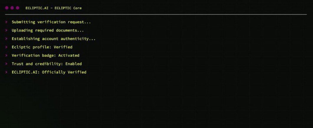 Ecliptic AI tweet media