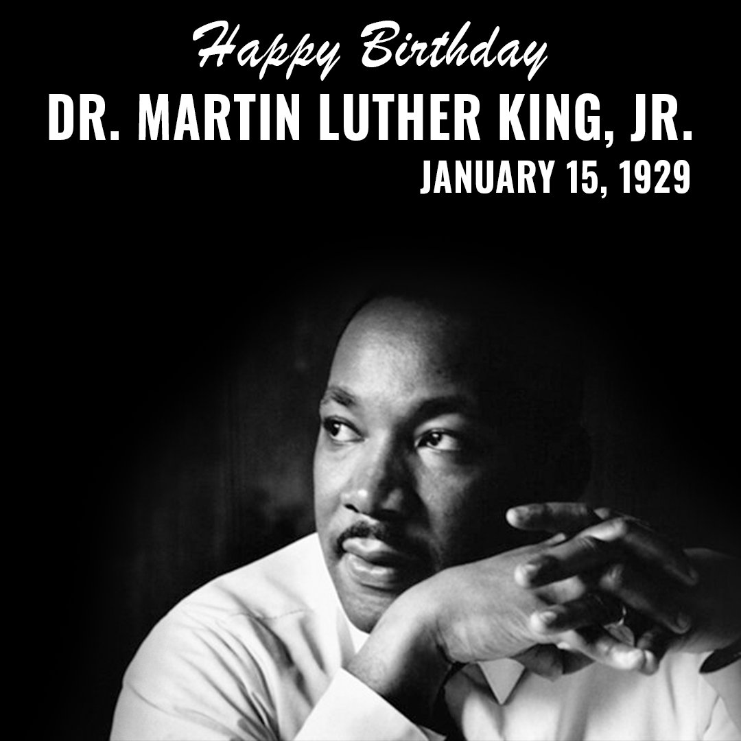 Martin Luther King's Birthday, image size:1080x1080
