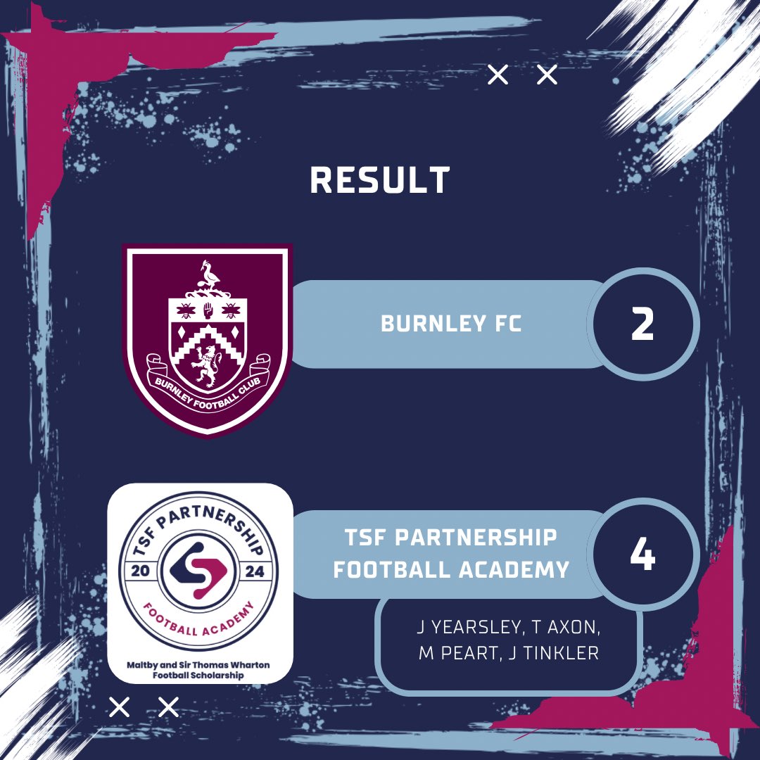 It’s a win on the road 🛣️ and 3️⃣ points on the board 📈 

A brilliant start to 2025 with a win, 4️⃣ ⚽️ and 4️⃣ different scorers.

Keep you eyes peeled for the highlights soon 👀 

@MaltbyLearning <a href="/MaltbyAcademy/">Maltby Academy</a> @STWAcademy @TSFPartnership <a href="/Team_MaltbyPE/">Team MaltbyPE</a> <a href="/PeStwa/">STWA PE</a> 
<a href="/NFYLU19U23/">National Football Youth League</a>
