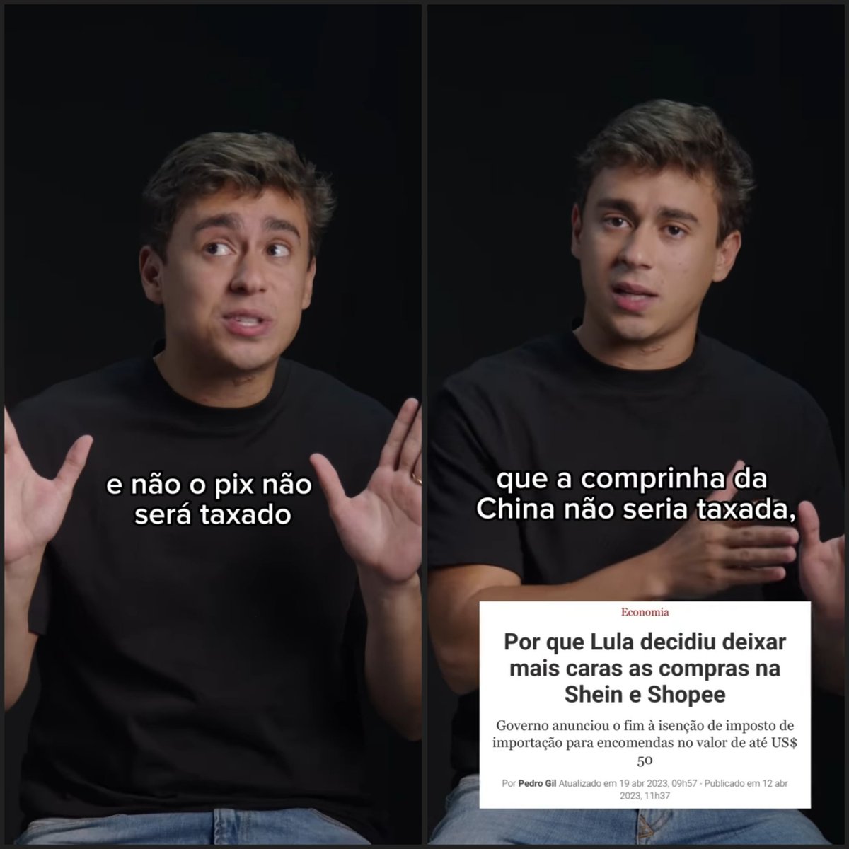 O vídeo de <a href="/nikolas_dm/">Nikolas Ferreira</a> acerca das novas diretrizes de monitoramento das transações via PIX já ultrapassa 150 milhões de visualizações. No conteúdo, esclarece expressamente que o PIX não será tributado e aborda os impactos do maior controle fiscal pela Receita.