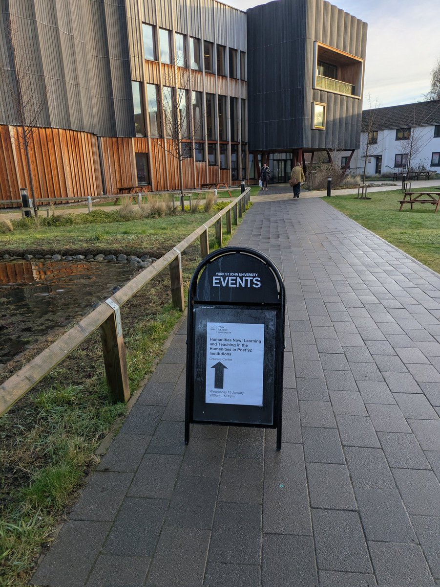 Delighted to give a paper today on Teesside University's Public Policy Academy with <a href="/DEC_Darlington/">DEC</a> at the Humanities Now Symposium for Learning and Teaching at York St. John.