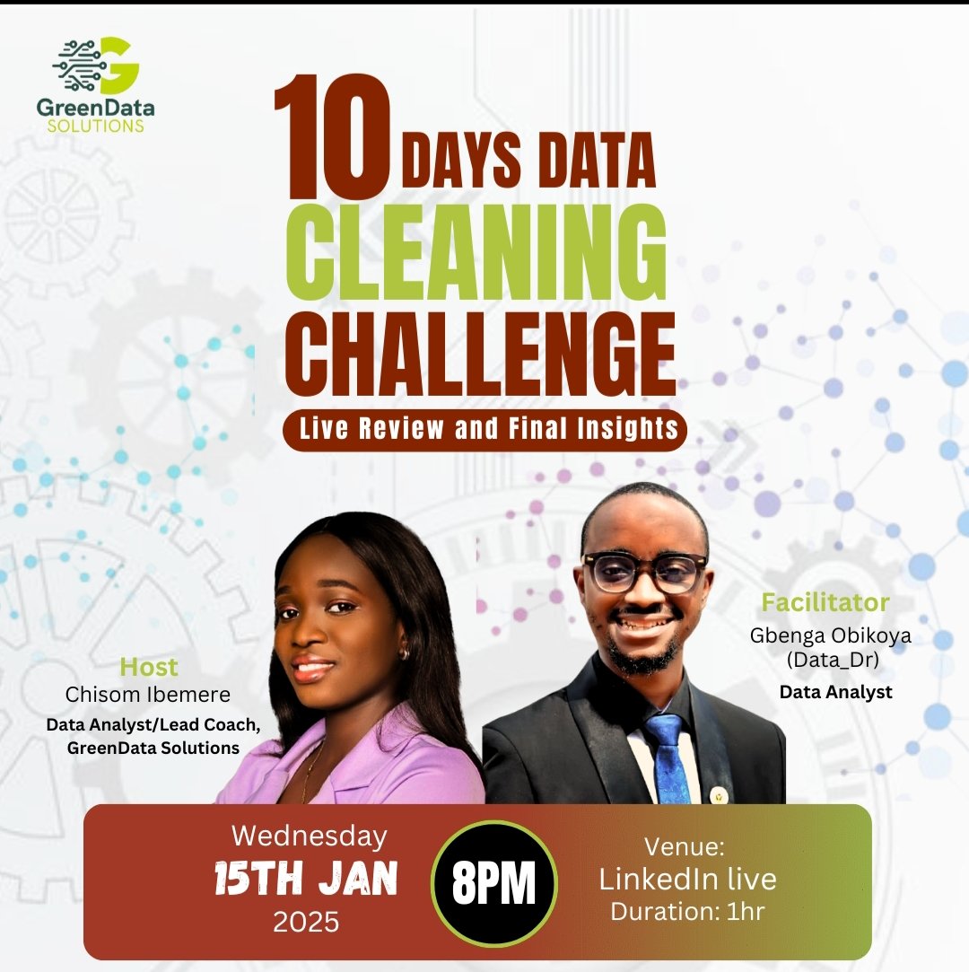 Happening tonight by 8pm tonight on LinkedIn live. Join us using the link below 👇 

linkedin.com/events/10daysd…