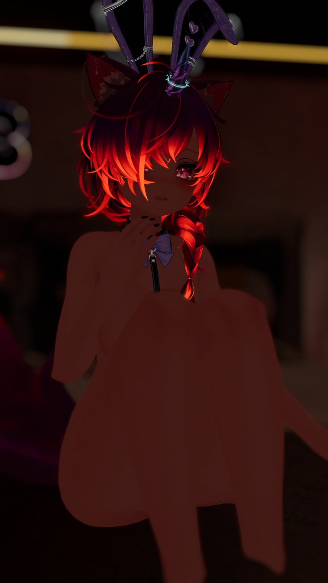 Oh my, now it's getting REALLY spicy~

... are you trying to see them? Naughty bean! 💜

Photos by <a href="/qc_SashaKitty/">Sasha</a>