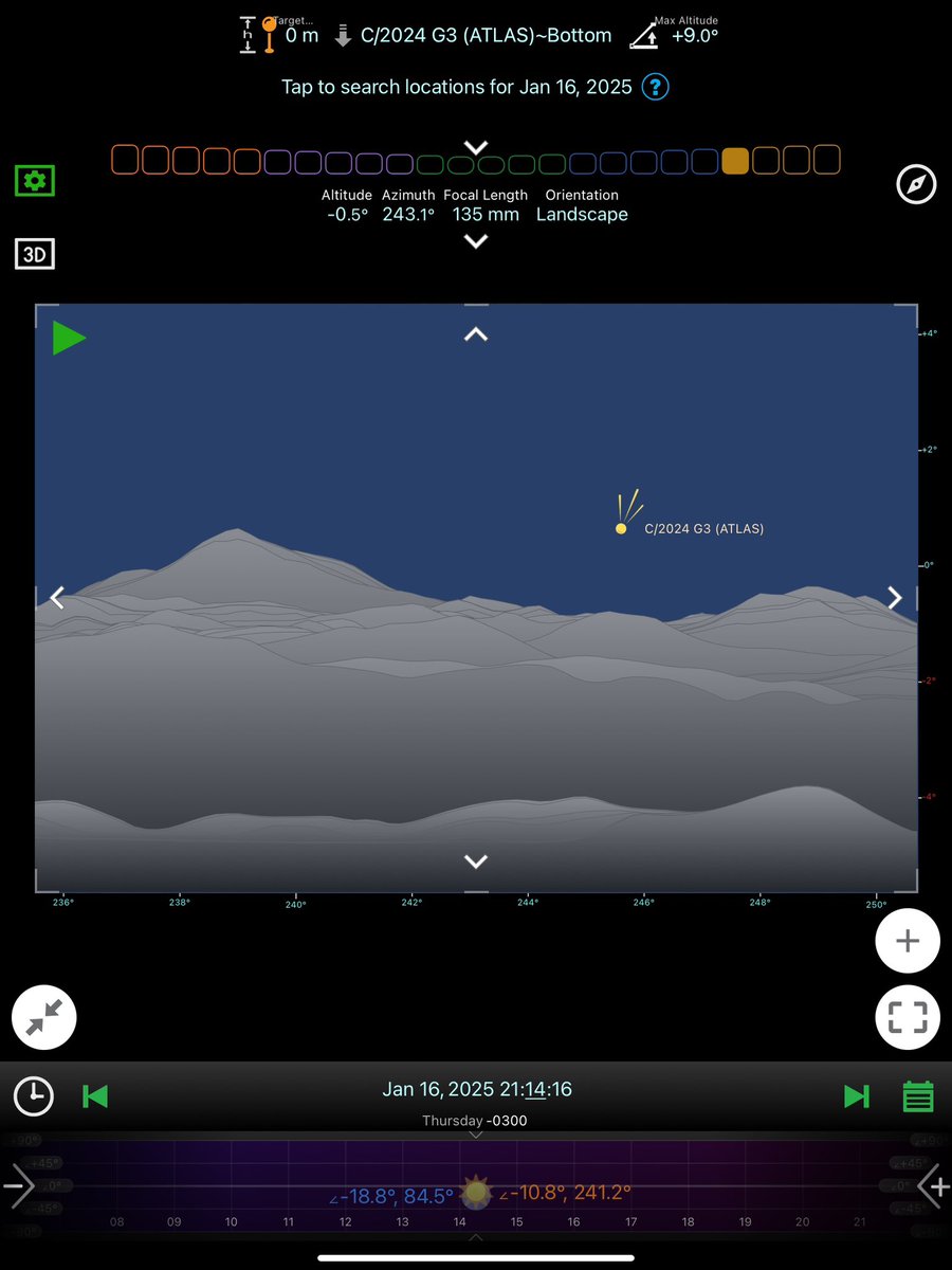 YBeletsky's tweet photo. Did you know you can use the @planit_photo App to plan comet ☄️ compositions in your photography ? It's the ultimate tool I use all the time in my work, available for both iOS and Android. Give it a try! 👍 #planitpro #comet https://t.co/hzASQkQcSY