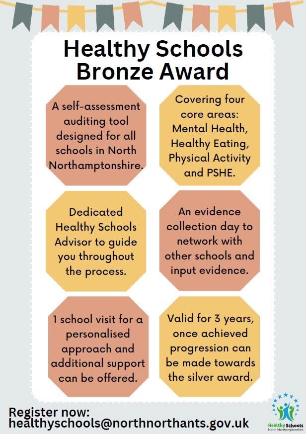 Healthy Schools North Northants (@hsnorthants) on Twitter photo ๐ Now is the perfect time to sign up for the Healthy Schools Award! ๐
Sign up today by emailing us at: healthyschools@northnorthants.gov.uk ๐ฅ ๐ Now is the perfect time to sign up for the Healthy Schools Award! ๐
Sign up today by emailing us at: healthyschools@northnorthants.gov.uk ๐ฅ