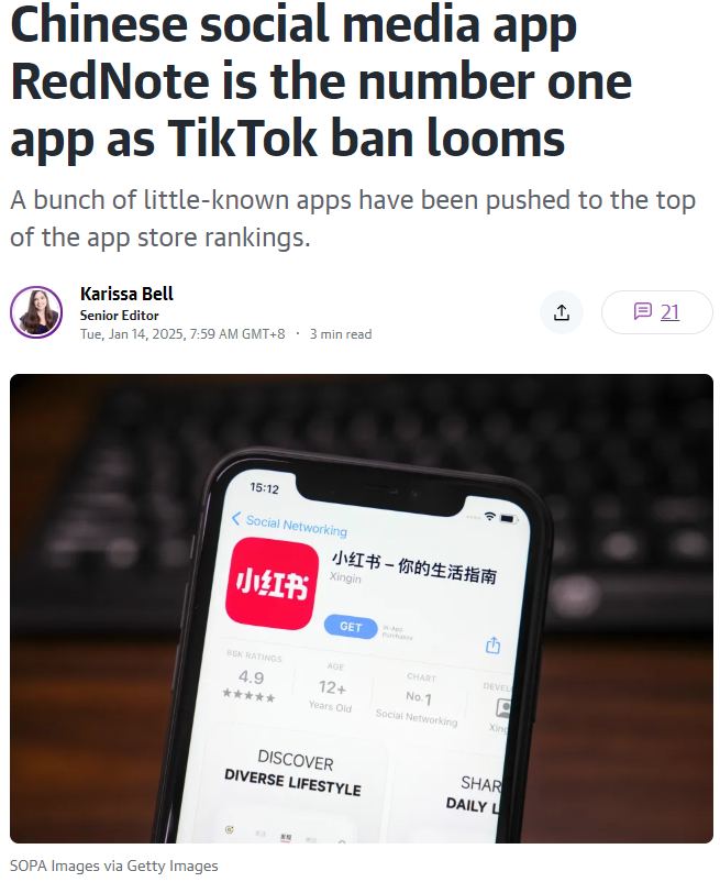Time to tiktok ban: 4 days

Number of mentions of $CFX - THE blockchain related to XiaoHongShu: 0

CFX price off December highs: 40%