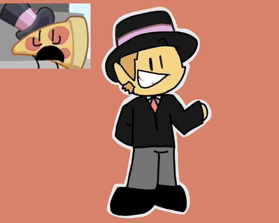 CS0uz4's tweet photo. Mr.Hat Pizza Humanizado (Rc De BPDD que foi feito pelo @john_o_animado )
#bpddJOA #osc #objectshowcommunity #objectshows #bfdi #tpot https://t.co/hYO91U15FH