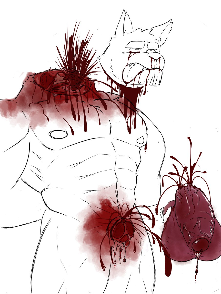 It's my first time drawing a furry..
It feels different