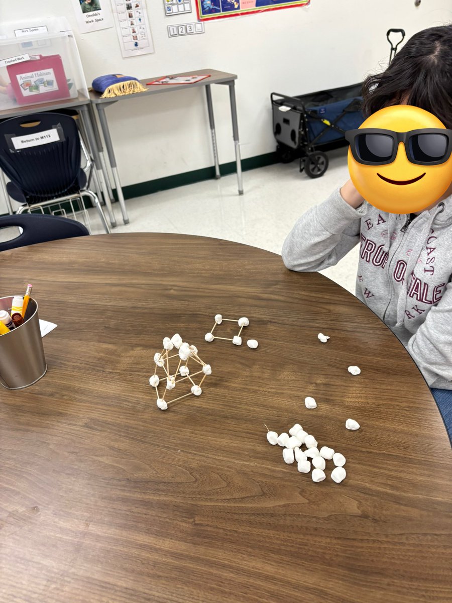 Lillianrose28's tweet photo. Playing with our food while we are creating and building with our 2D and 3D shapes @NISDSpecialEd @NISDHolmes https://t.co/YqEKy3zC8L