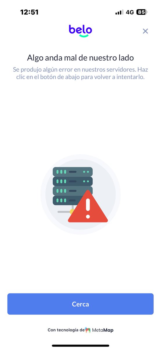 MacPassadore's tweet photo. @belo_app hace días estoy intentando crear una cuenta y siempre algún blocker distinto!
Intenté comunicarme por el chatbot y nunca recibí respuesta. Me pueden ayudar por favor? https://t.co/jm4qQKcVtl