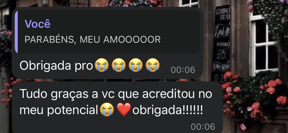 Meus estudantes da prefeitura não queriam fazer a ETEC por não acreditarem que passariam. Fui lá e fiz a inscrição de cada um e cada uma, estimulando em todas as aulas!! Eis que recebo mensagens dos que passaram e menos acreditavam em si.

Eu vivo pra isso!