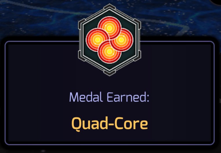 CenTexIFS's tweet image. Hooray! Another medal I didn&apos;t know I was close to achieving! #ingress #quadcore