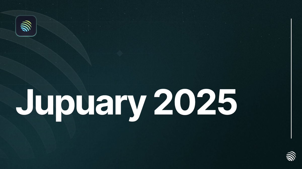 JUPUARY UPDATE 🪐 After tremendous community feedback and a unhealthy  amount of math the team is back with a updated distribution plan for Jupuary  2025! 🧵👇