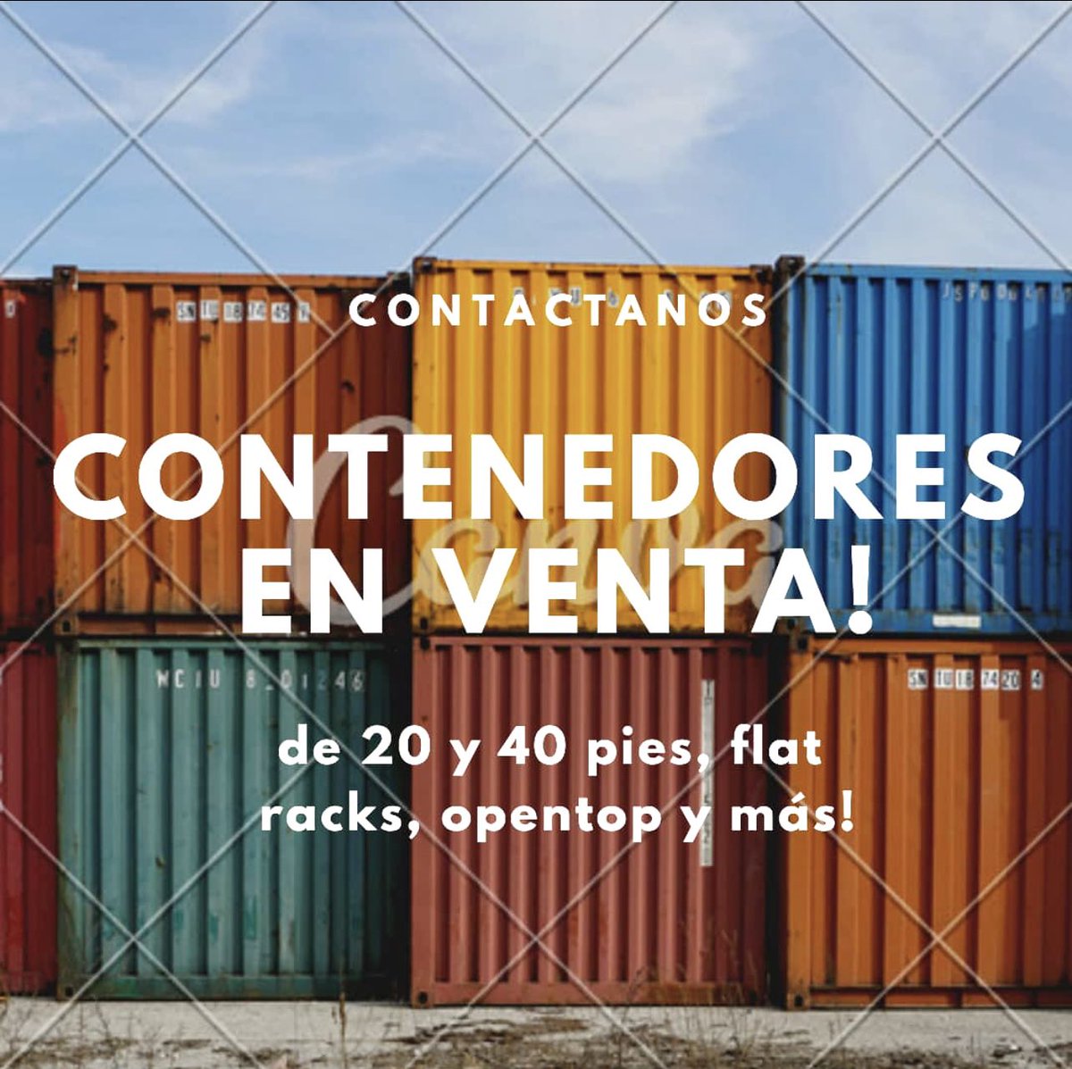 Buenosysabios's tweet image. Estamos en Buenos Aires!
Entregamos en todas las provincias de Argentina 🇦🇷
whatsapp +54911 5828 8783
email: Sabanmac@gmail.com
Contacto: Sr Sergio Saban

#guardar #depósitos #storage #mining #miningcontainers #petrol #gas #vacamuerta #litio #lithium #petroleo #contenedores