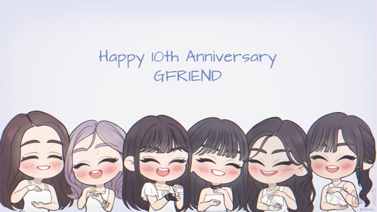 allraaa_'s tweet photo. Happy 10th Anniversary! 🎉 

Thank you for being part of my youth and keeping your promise to comeback again 💜💙🤍

#10년동안_반짝인_유리구슬
#GFRIEND10thAnniversary
@GFRDofficial #GFRIENDFanart https://t.co/gACSASIWhA
