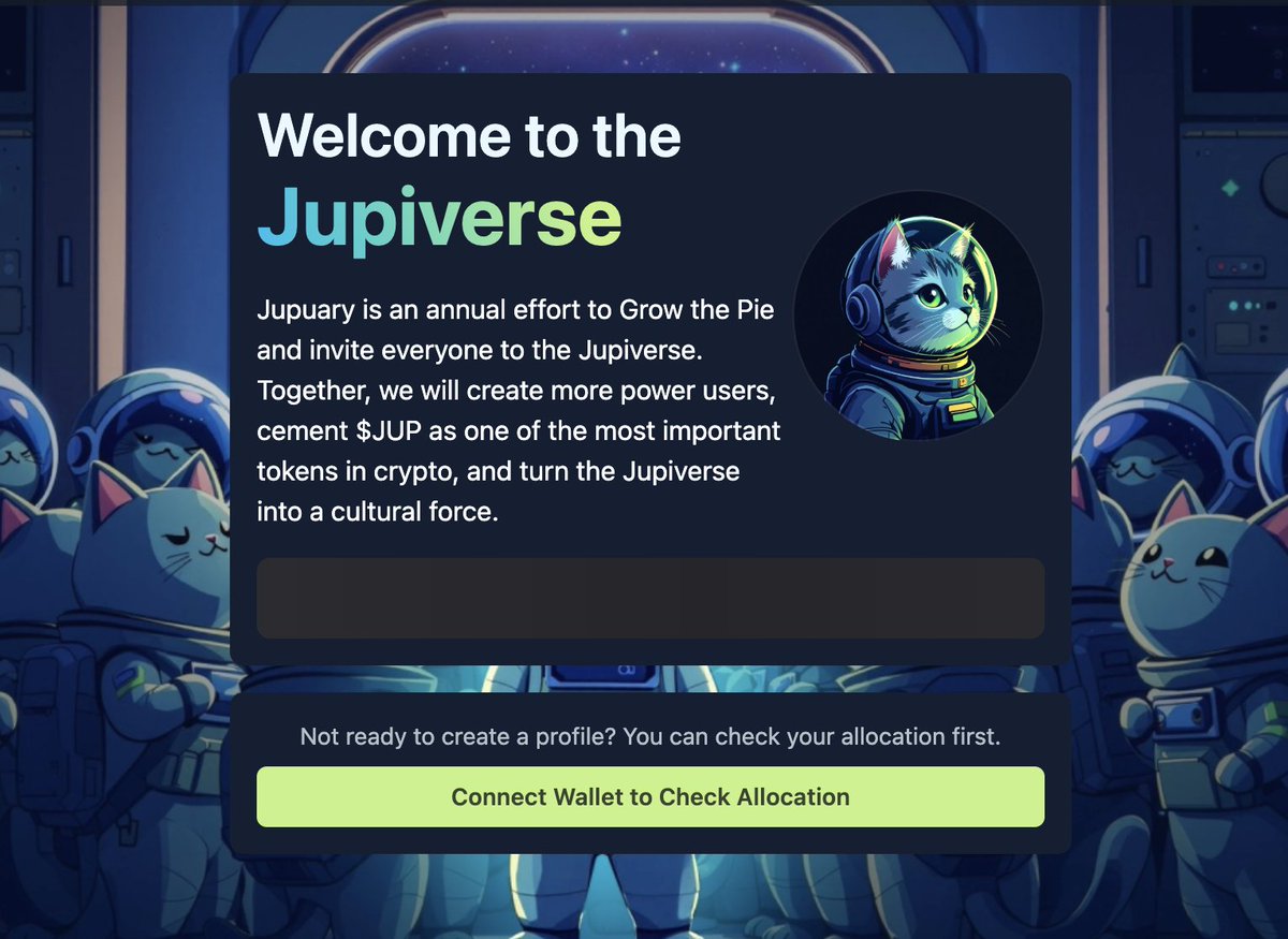 daboyshine (@daboyshine) on Twitter photo ✅ $JUP Airdrop checker is live !🪂✅
Airdrop จาก <a href="/JupiterExchange/">Jupiter (🐱, 🐐)</a> รอบ 2 เปิดให้เช็คแล้วครับ 🥳
ทางไป : jupuary.jup.ag
ใครกดเช็คแล้วเอ๋อไม่ต้องกังวลนะครับ ตอนนี้คนเช็คเยอะมากกก
รอทีหลังก็ได้ ไม่ต้องรีบค้าบบ
🆘 ระวัง Link ปลอม 🆘 ✅ $JUP Airdrop checker is live !🪂✅
Airdrop จาก <a href="/JupiterExchange/">Jupiter (🐱, 🐐)</a> รอบ 2 เปิดให้เช็คแล้วครับ 🥳
ทางไป : jupuary.jup.ag
ใครกดเช็คแล้วเอ๋อไม่ต้องกังวลนะครับ ตอนนี้คนเช็คเยอะมากกก
รอทีหลังก็ได้ ไม่ต้องรีบค้าบบ
🆘 ระวัง Link ปลอม 🆘