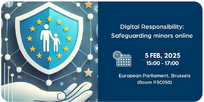 📅 5 Feb 2025, 15:00 CET
💡 Join Eszter Salamon at Digital Responsibility: Safeguarding Minors Online! Hosted by The European Lotteries.

💙 Let’s protect children online.

🔗 european-lotteries.org/events/digital…

#Cyberbullying #DigitalResponsibility