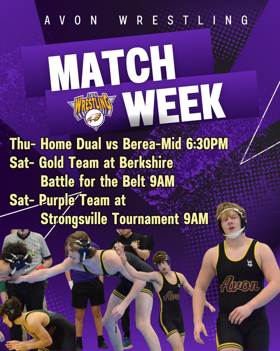 Avon Wrestling (@avonwrestlingoh) on Twitter photo 