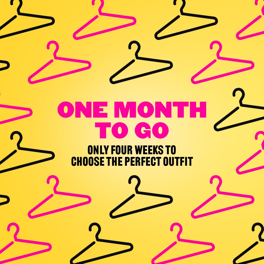 Only like, ONE MONTH until #CluelessTheMusical opens in the West End! 💛