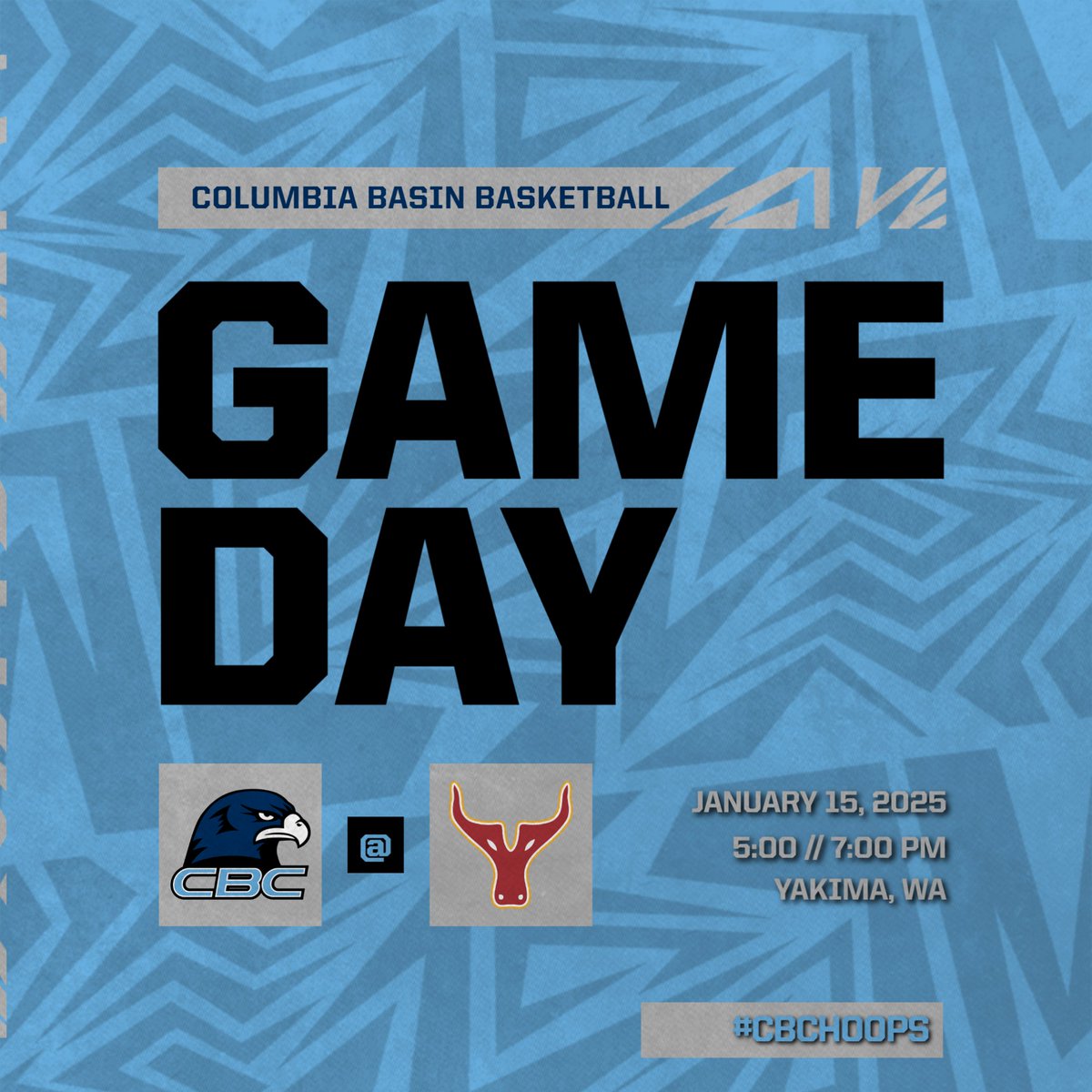 CBCAthletics's tweet image. Hawks travel to I-82 rival Yakima Valley to take on the Yaks! Women at 5pm , Men at 7pm. #allin #cbchoops #letssoar