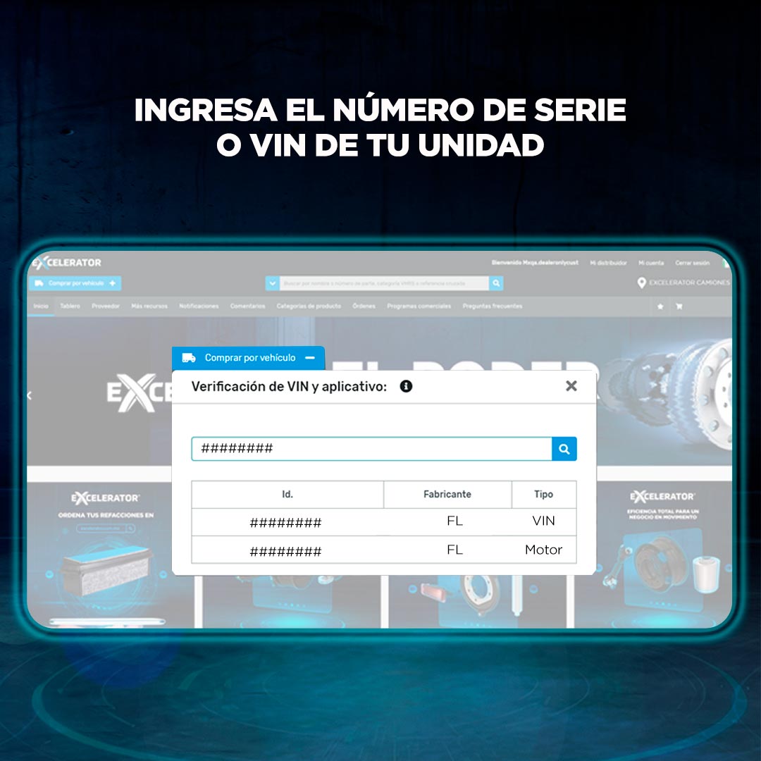 FreightlinerMex's tweet image. Porque con #Excelerator consigo las #Refacciones que mi flota necesita para mantenerse en movimiento.

💻 excelerator.com.mx