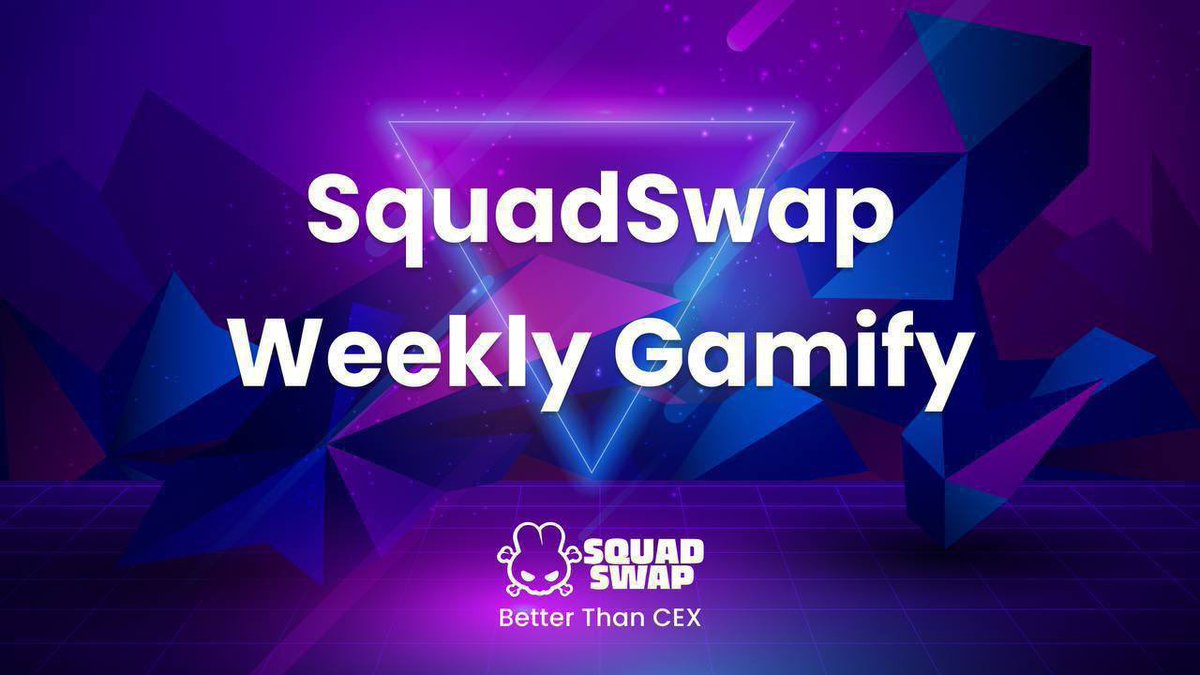 🎮🕹️ Time for SquadSwap weekly Gamify-16! Play &amp; Win $SQUAD 💰

🙋🏼How?

  🔸Join Telegram community 
  🔸Play Squingo 

⏰ Game: 17:00 UTC, 16th January
🏆  Win up to 150 $SQUAD 🔥

🔗 Join now to Play &amp; Win: t.me/pancakesquadnf…