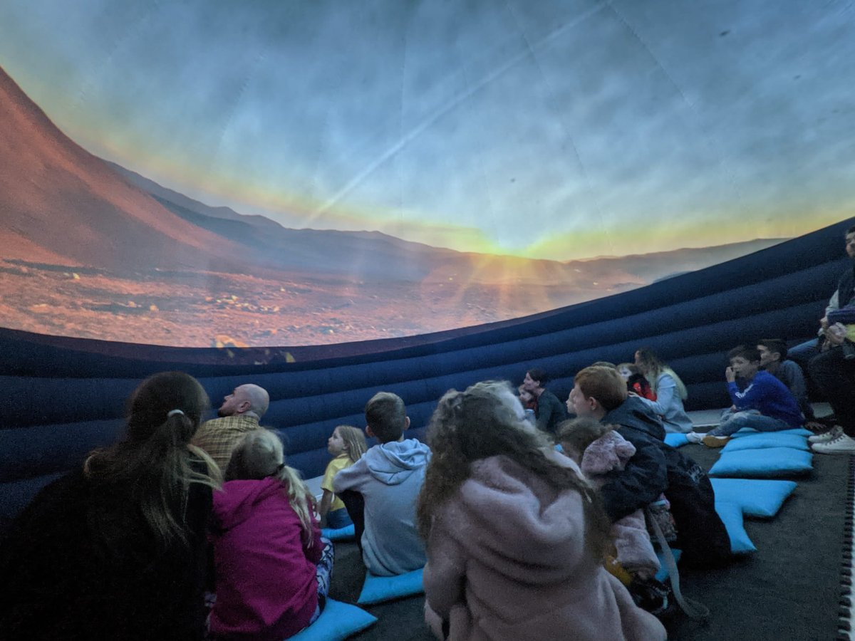 Join Immersive Experiences in the Planetarium to take a 🚀trip to the stars &amp; explore 🔭the wonders of the universe  🌠🌌 this #halfterm from 18-20 Feb! 
£4.50 per person.
Link to booking: hmag.org.uk/event/planetar…
Suitable for ages 5+ Wheelchair Accessible
<a href="/hastingsbc/">Hastings Borough Council</a>