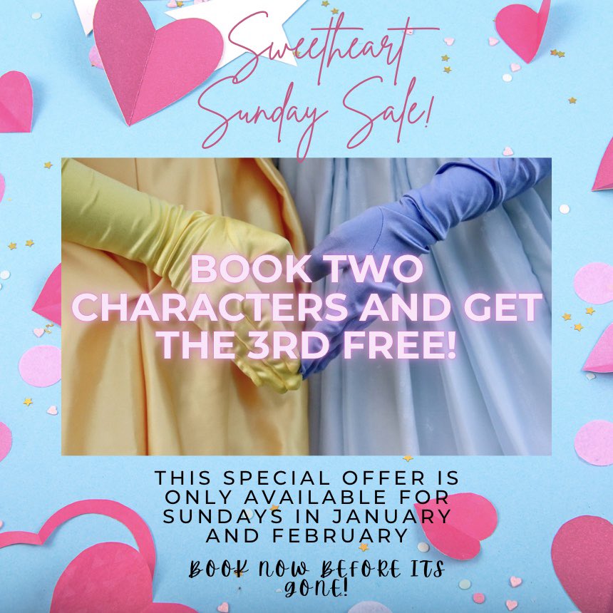 parties_royal's tweet photo. Check out this sale for January and February! https://t.co/0hcNWAPW5m