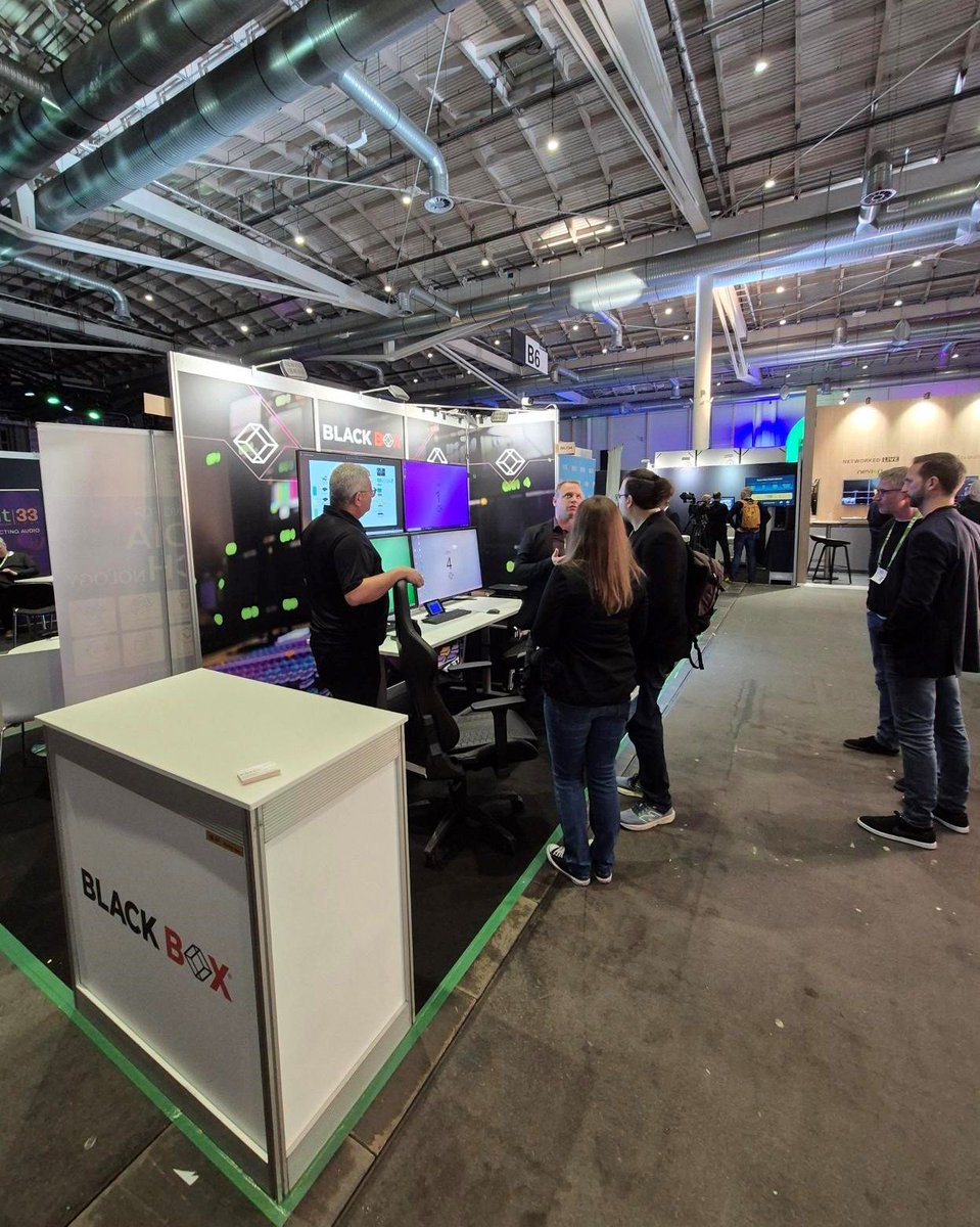 blackbox_ns's tweet image. Day 1 at Hamburg Open with Black Box! 🎉

#HamburgOpen #BlackBoxSolutions #Innovation #BroadcastTechnology #ITInfrastructure #AVSolutions