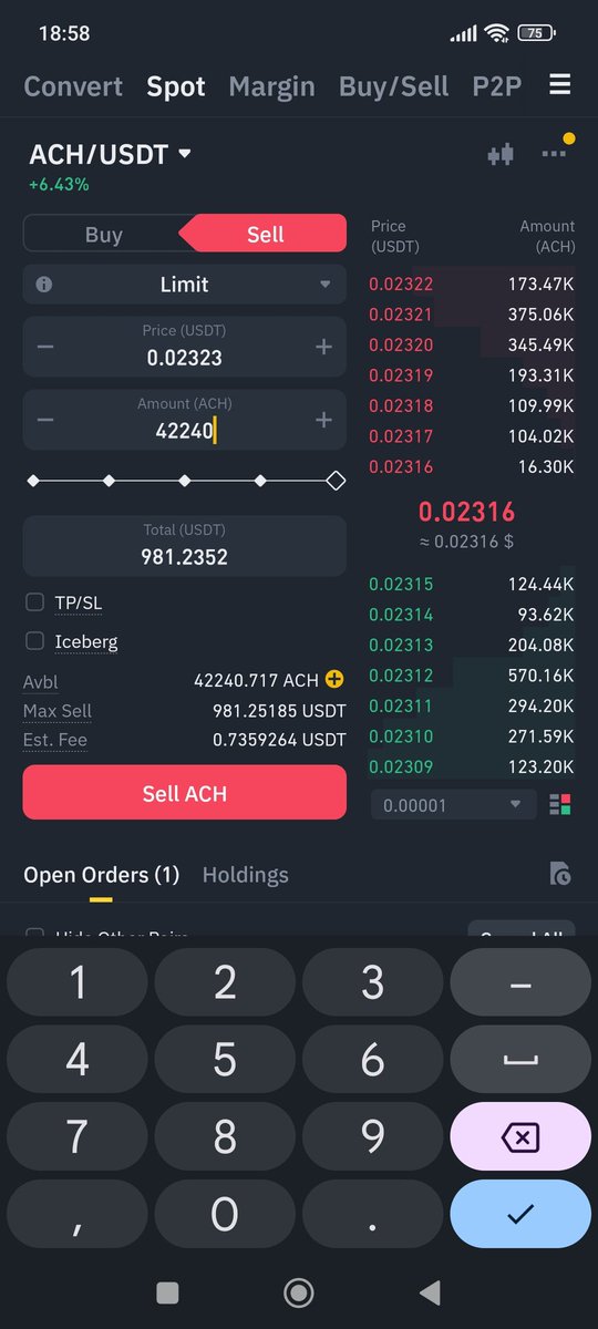 cryptosherlock7's tweet photo. @Selcoin @OKXTurkiye @Selcoin hocam bahsettiğim durum gorseldeki gibi 43 adet ach koini komisyon olarak aldı ama maliyete geldiğinde ki tutar nasıl oluyorda 19 dolar fark  olabiliyor? https://t.co/ZdreBBYOU4