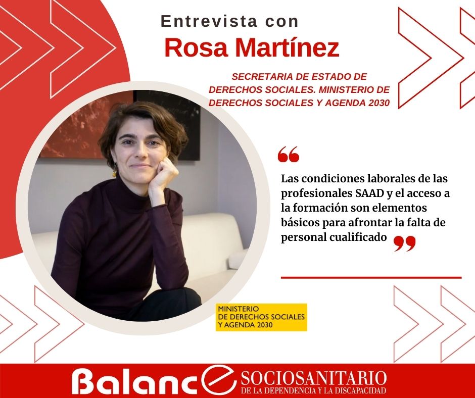 #ENTREVISTA | “Hay que dialogar y negociar una nueva #financiación que no dependa de los ciclos presupuestarios ni de las #prioridadespolíticas de cada gobierno”.

🗣️ Rosa Martínez, Secretaria de Estado de Derechos Sociales en <a href="/DSocialesGob/">Secretaría de Estado de Derechos Sociales</a>. <a href="/MSocialGob/">Ministerio de Derechos Sociales, Consumo y A2030</a>.

s.mtrbio.com/xxkinntesm